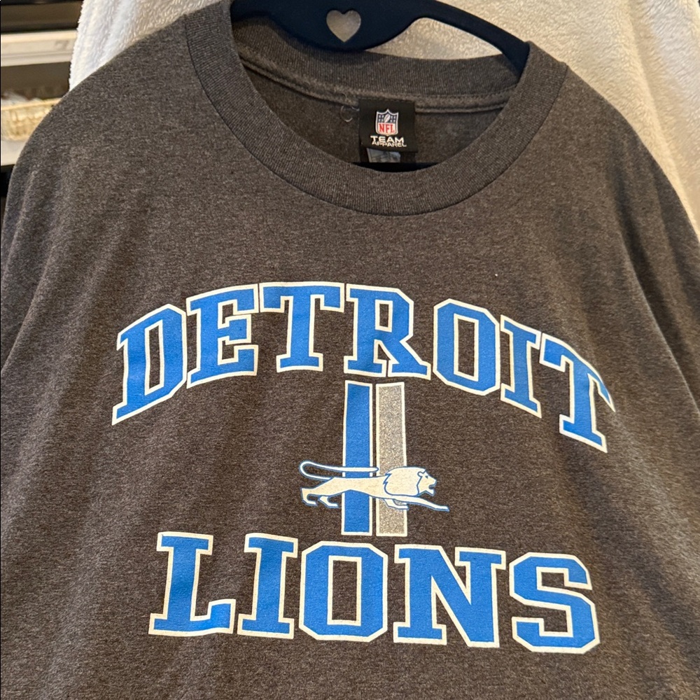 NFL Team Apparel Tag with Blue and White Logo